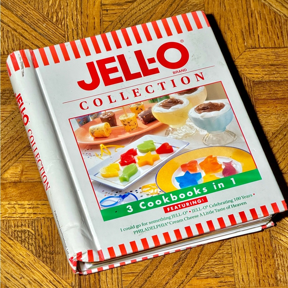 VINTAGE Y2K JELL-O Collection 3-IN-1 Cookbook